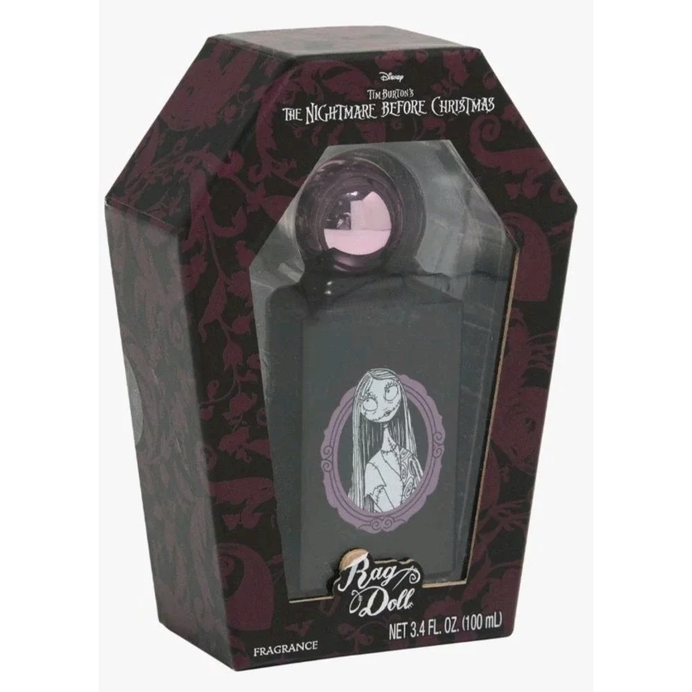 NIB Disney Nightmare Before Christmas Sally Rag Doll Perfum Fragrance Spray 3.4o